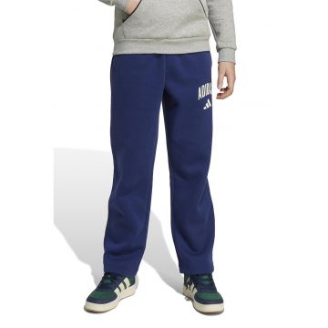Pantaloni de trening drepti cu logo