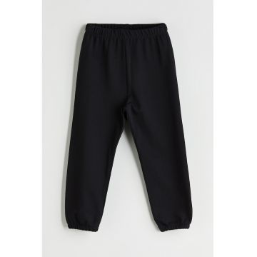 Pantaloni de trening uni de bumbac