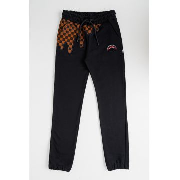 Pantaloni de trneing cu snur in talie