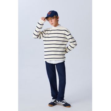 Pantaloni din bumbac cu buzunare
