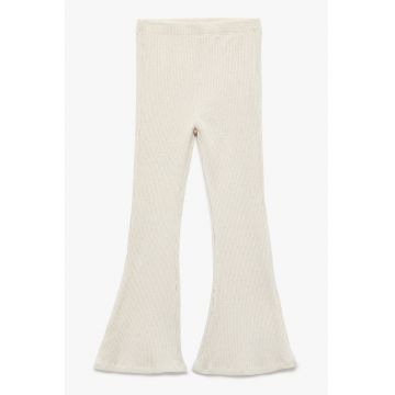 Pantaloni evazati si striati