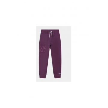 Pantaloni fete -  303061371 - Bumbac - 152 CM - Violet