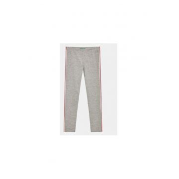 Pantaloni fete -  303213237 - Bumbac - Gri