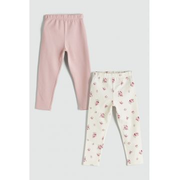 Set de colanti cu talie elastica - 2 perechi
