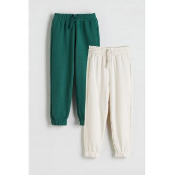 Set de pantaloni de trening din amestec de bumbac - 2 piese