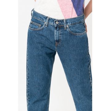 Blugi boyfriend cu aspect decolorat Mable
