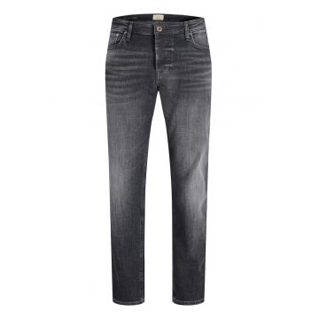 Blugi conici cu aspect decolorat