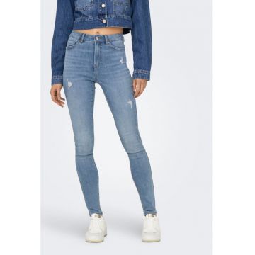 Blugi dama -  303324209 - Bumbac/Poliester - XL-L32 EU - Albastru