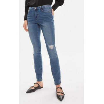 Blugi dama -  303614539 - Bumbac/Poliester - XS-L30 EU - Albastru