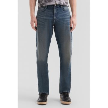 Blugi regular fit cu 5 buzunare