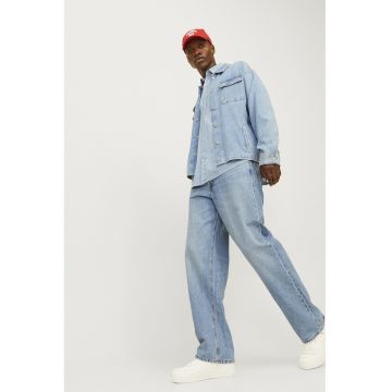 Blugi relaxed fit cu buzunare