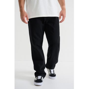 Blugi relaxed-fit din bumbac cu talie medie Blugi relaxed-fit din bumbac cu talie medie