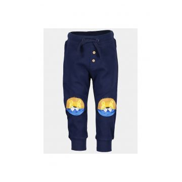 Pantaloni baieti -  303572259 - Albastru inchis - Bumbac