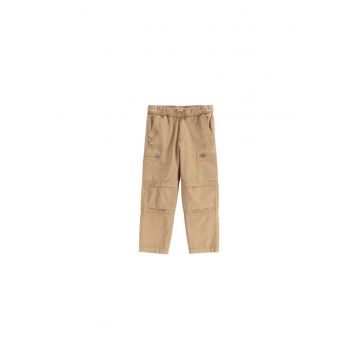 Pantaloni baieti -  bumbac - maro