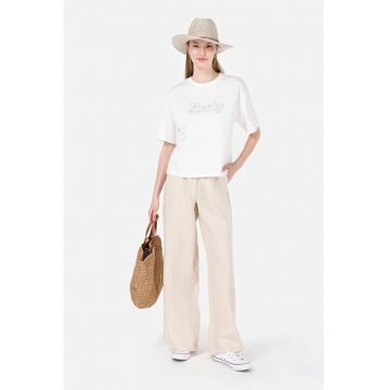 Pantaloni De Dama Ecru Regular Fit Cl1068233
