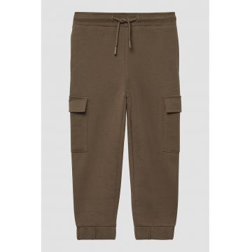 Pantaloni de trening cargo cu snur