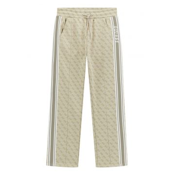 Pantaloni de trening cu model monograma