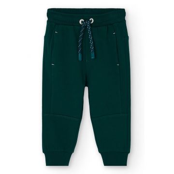 Pantaloni de trening cu snur si talie inalta