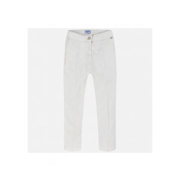 Pantaloni drepti cu buzunare laterale -