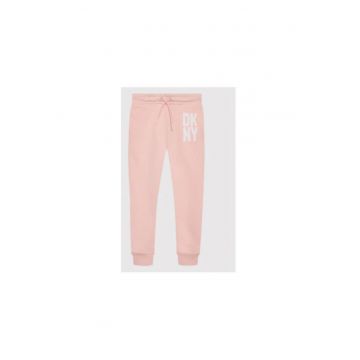 Pantaloni fete -  300824481 - Bumbac - Roz