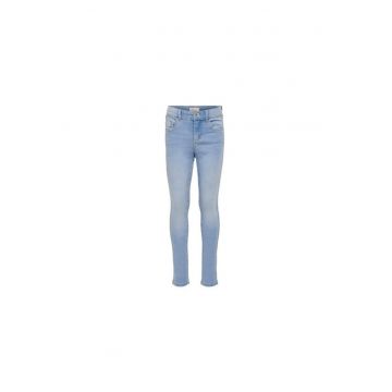 Pantaloni fete -  301376224 - Bumbac/Poliester reciclat - Albastru
