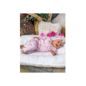 Pantaloni fete -  302177882 - Viscoza - Roz