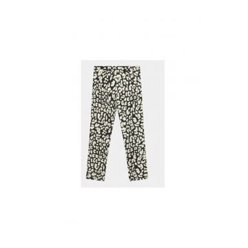 Pantaloni fete -  303218690 - Bumbac - Negru