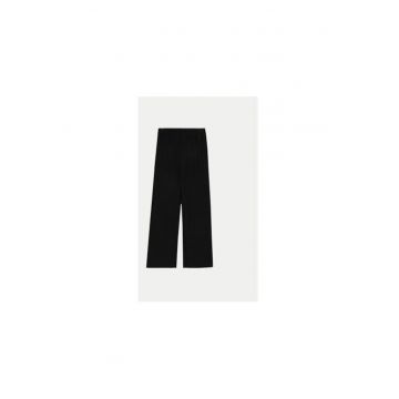Pantaloni fete -  304488061 - Poliester/Bumbac - Negru