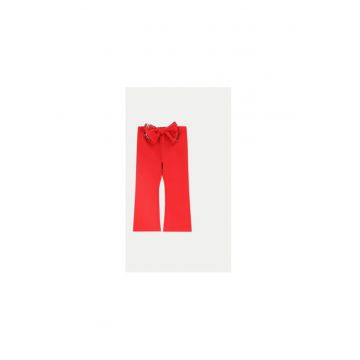 Pantaloni fete -  304488085 - Bumbac - Negru
