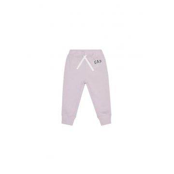 Pantaloni fete 794209 -  Bumbac - Violet -