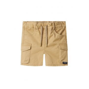 Pantaloni scurti baieti  13225803 - Bumbac - Maro