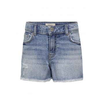 Pantaloni scurti din denim fete  15291605 - Bumbac/Elastan - Albastru