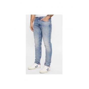 Blugi barbati -  303578121 - Bumbac - Albastru
