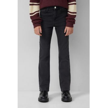 Blugi bootcut cu talie medie