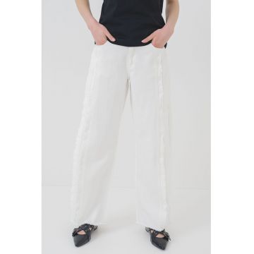 Blugi relaxed fit de bumbac