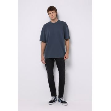 Blugi skinny cu model uni