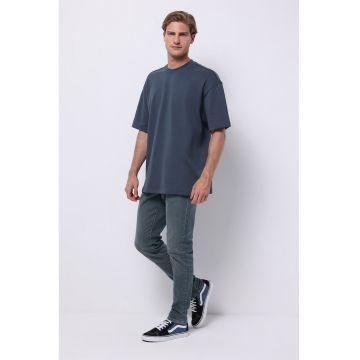 Blugi slim fit cu talie medie Blugi slim fit cu talie medie