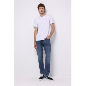 Blugi slim fit cu talie medie Blugi slim fit cu talie medie