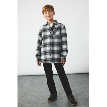 Blugi slim fit cu talie medie