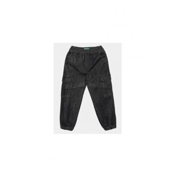 Pantaloni baieti -  303215903 - Bumbac - Negru
