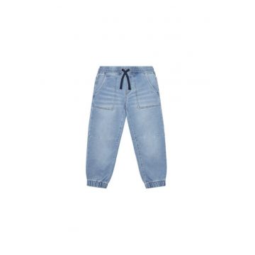 Pantaloni baieti  44LGCF04J - Bumbac/Poliester - Albastru