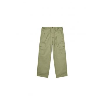 Pantaloni baieti  4L2VCF04I - Bumbac - Verde