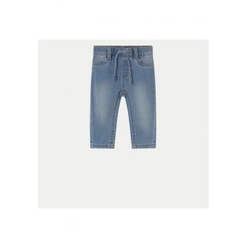 Pantaloni baieti  596 - Bumbac/Poliester - Albastru