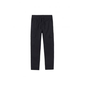 Pantaloni baieti  6526 - Bumbac/In - Negru