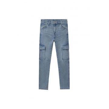 Pantaloni baieti  6531 - Bumbac/Poliester - Albastru