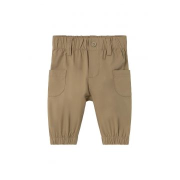 Pantaloni copii 1563 -  Bumbac/Viscoza - Maro -