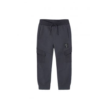 Pantaloni copii -  gri - bumbac/poliester