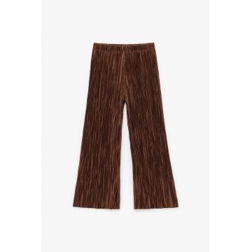 Pantaloni cu talie elastica