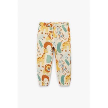 Pantaloni de trening cu animal print