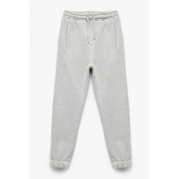 Pantaloni de trening cu snur elastic Pantaloni de trening cu snur elastic
